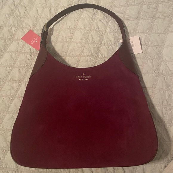 kate spade Bags Kate Spade Aster Shoulder Bag Deep Cardinal Poshmark